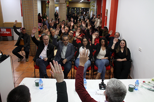 El PSOE de lora celebra Asamblea y Copa de Navidad