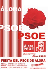 Cartel Anunciador Arroz en Flores