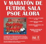 V Maratn 24 horas futbol Sala PSOE lora