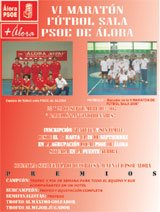 VI Maratn 24 horas ftbol Sala