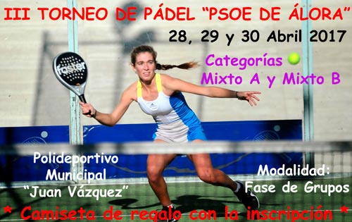 III Torneo de Pdel ''Psoe de lora''