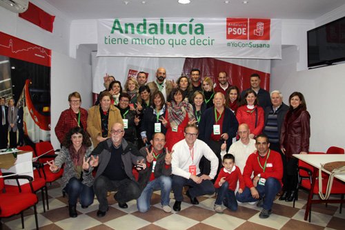 El Psoe arrasa en lora en las Elecciones andaluzas y Susana Daz, presidenta de la Junta