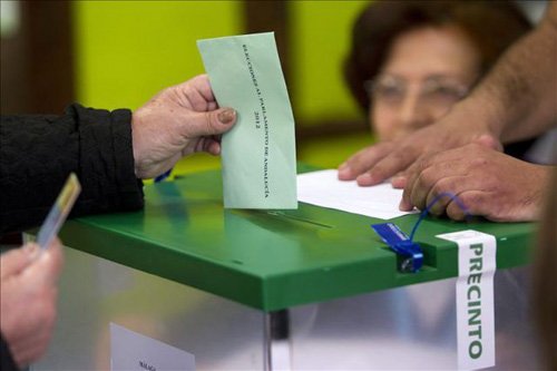 Inicio campaa Elecciones andaluzas