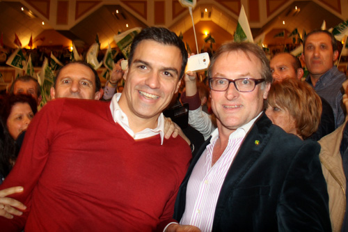 Pedro Snchez apura en Torremolinos los ltimos das de campaa