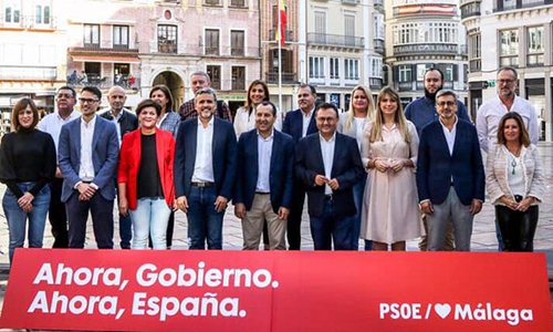 Presentada la candidatura socialista al Congreso y al Senado por Mlaga