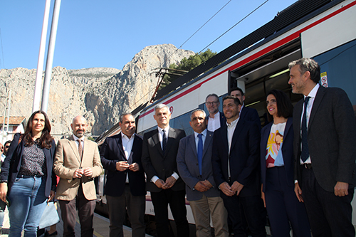 Nuestro alcalde consigue el tren hasta El Chorro