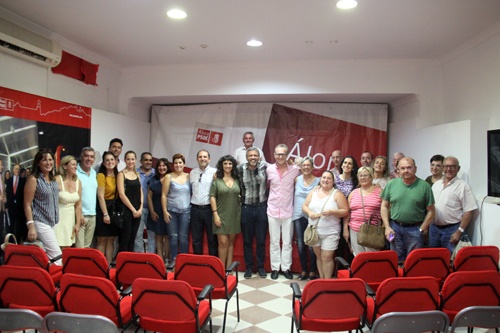 Encuentro con Rafael Fuentes, precandidato a la Secretara General de Mlaga