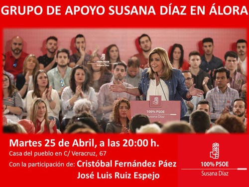 Acto del Grupo de apoyo a Susana Daz